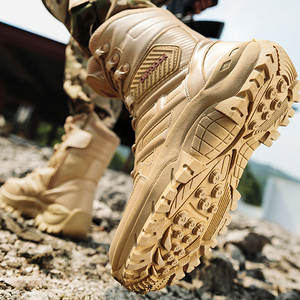 รองเท้าต่อสู้มีซิปด้านข้างของ yakeda รองเท้าเดินป่าเดลต้าเซกตาบูทกลางแจ้งยุทธวิธีสูงด้านบนรองเท้าสำหรับผู้ชาย - Product Image 2