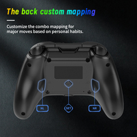 BT2.4G Smart Wireless Gaming Controller RGB Joystick para Switch Gamepad PC Android IOS Turbo Vibration Smart TV Box
