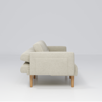 Sofá cama plegable futón con diseño moderno de espuma viscoelástica de Color Beige de alta calidad