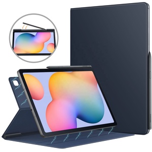 Funda Protectora Magnética Ultra Delgada y Ligera TiMOVO con Soporte para Lápiz, Funda de Cuero PU para Samsung <span class=keywords><strong>Galaxy</strong></span> <span class=keywords><strong>Tab</strong></span> <span class=keywords><strong>S6</strong></span> <span class=keywords><strong>Lite</strong></span> 2024 - Product Image 1