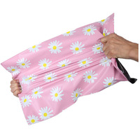 Offre Spéciale – Sacs d'expédition personnalisés variés pour services express, sacs d'emballage pour coursiers, sacs d'expédition boutique, sacs postaux roses en polyéthylène avec logo – Merci pour votre commande