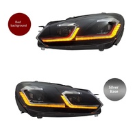 Kit de modification des phares Golf 6 avec feux LED avant, feux de jour, feux arrière 12V 09-13 pour Golf 6