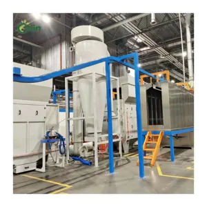 Full Automatic Metal Coating Powder Coating Production Line With Pre-treatment