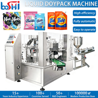 Machine automatique de remplissage et d'emballage de liquides pour shampoing, lessive, savon, boissons – Haute capacité 20-60 sachets/min