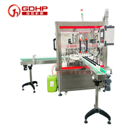Machine de remplissage automatique d'huile émolliente et de lotion corporelle, machine tout-en-un de type rotatif pour le remplissage et le bouchage de l'émulsion d'eau et de glycérine