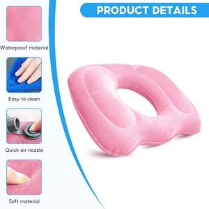 Invalidism Inflável Donut Travesseiro Hemorróida Almofada-Anel Donut Almofada Inflável Assento Almofada Travesseiro - Product Image 4