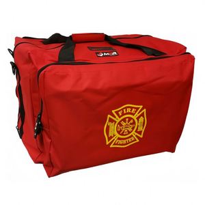 Sac de pompier à roulettes BSCI, imperméable, portable et durable, avec poche avant à garniture réfléchissante - Product Image 6