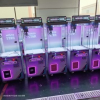 Neofuns 21 pouces Moved Star Full Metal Cabinet Doll Grabber Machine Arcade Claw Game