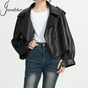 <span class=keywords><strong>Giacca</strong></span> da <span class=keywords><strong>Moto</strong></span> all'Ingrosso <span class=keywords><strong>in</strong></span> Vera <span class=keywords><strong>Pelle</strong></span> di Pecora da <span class=keywords><strong>Donna</strong></span> Stile Bomber Corto alla Moda Primaverile <span class=keywords><strong>in</strong></span> Vera <span class=keywords><strong>Pelle</strong></span> da <span class=keywords><strong>Donna</strong></span> - Product Image 2