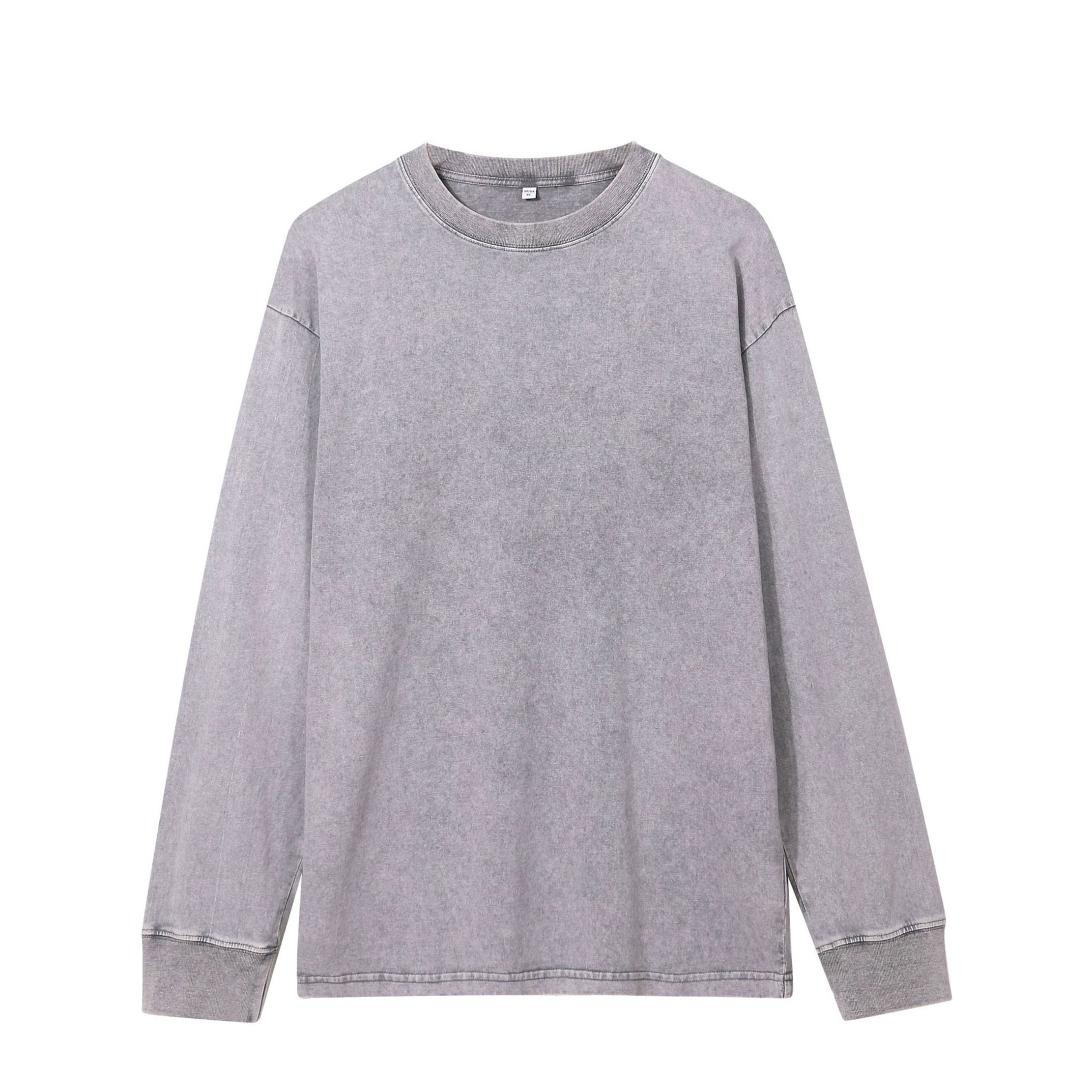cotton t shirt-gray