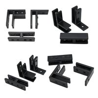 Pince à verre en acier inoxydable Duplex 2205 316 pour clôture de piscine côtière, pince de balustrade sans cadre, quincaillerie extérieure