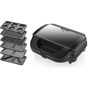 Aifa Machine à gaufres à 2 tranches d'oeufs et gâteaux avec rond, carré, rectangle, cœur oblong, coquille de camion, forme spéciale différente. - Product Image 2