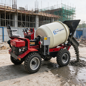 Nouvelle Arrivée Mini Camion Malaxeur à Béton avec Moteur Puissant et Grand Tambour, Fabricant Chinois, Camion Malaxeur à Béton à Vendre - Product Image 1