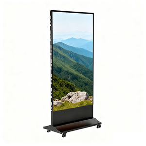 P1.5-P2.5 trong nhà/Ngoài trời 4k IP65 không thấm nước dẫn Màn hình <span class=keywords><strong>Poster</strong></span> miễn phí-đứng GoB hai mặt hiển thị cho trung tâm mua sắm - Product Image 3