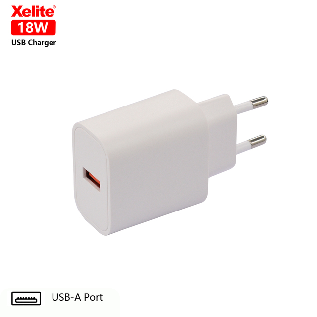 Portable Factory OEM Usb Charger 18W QC Fast Charger for Mobile Device