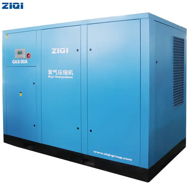 A tecnologia avançada grande do fluxo 220v costume ar eficiente alto refrigerou compressores industriais do compressor de ar do tipo com tela táctil