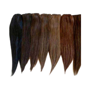 ผมต่อยืดหยักศกยาวมัดผมยาวแบบไม่พันกันทำจากผมธรรมชาติหรูหรา - Product Image 1