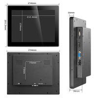 Écran tactile LCD TFT de 7, 8, 10,1, 10,4 et 11,6 pouces, moniteur IP65