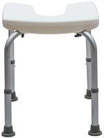 Chaise de douche spéciale en forme de U antidérapante pour femmes enceintes Fournitures de thérapie de réadaptation pour personnes âgées handicapées