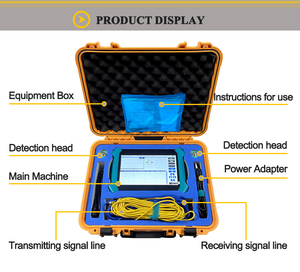 Medidor ultrasónico industrial U910 / Medidor de espesor y detección de defectos en materiales no metálicos, prueba de velocidad de pulso ultrasónico para hormigón - Product Image 1