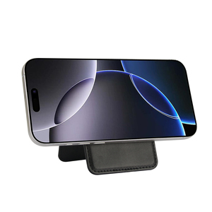 Universal Magnetic Card Holder <strong>Compatible</strong> with <strong>MagSafe</strong> Phones <strong>Cases</strong> RFID Blocking PU Leather Phone Wallet with Zipper Pocket - Product Image 5