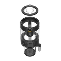Bouilloire à vapeur double paroi Hotsy 3,8 L, théière électrique, samovar turc, ensemble bouilloire et théière en verre