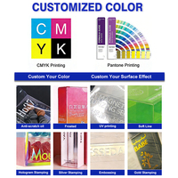 Boîte d'emballage en plastique directement de l'usine, anti-reflet, anti-traces de doigts, emballage cadeau adaptatif.