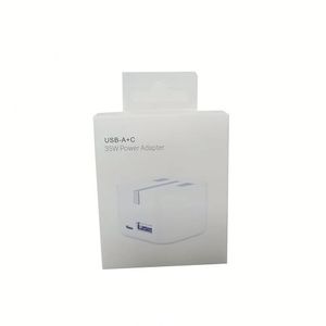 อะแดปเตอร์แปลงไฟ USB A+C 35W รุ่นขายดี พร้อมปลั๊กแบบ UK รองรับ PD 20W ชาร์จเร็ว สำหรับโทรศัพท์ 11 12 13 14 15 16 17 Pro Max - Product Image 1