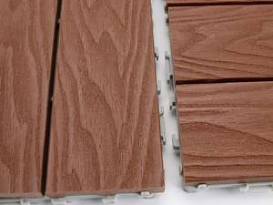 Balcon <span class=keywords><strong>Terraza</strong></span> para Patio, cubierta <span class=keywords><strong>de</strong></span> madera <span class=keywords><strong>de</strong></span> marron, suelo <span class=keywords><strong>de</strong></span> plástico - Product Image 4