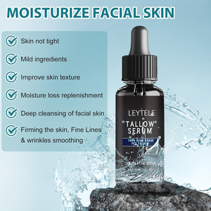 Kit de Soins <span class=keywords><strong>Visage</strong></span> <span class=keywords><strong>Homme</strong></span> Marque Privée avec Nettoyant Naturel Contrôle Sébum, Lotion Hydratante et Baume au Suif Fouetté - Product Image 4