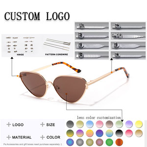 Cat Eye Sunglasses Full Rim Gradient Purple Lenses 100% UV Protection Women's Fashion Sun Protection Adult <b>Eyewear</b> - Product Image 2
