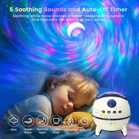 Nouvelle Arrivée Projecteur Laser Capsule Spatiale Spirale Aurore Étoilée avec Haut-parleur et Effet d'Ambiance Ciel Étoilé