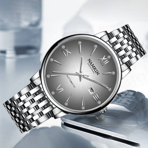 Reloj Mecánico para Hombre de Alta Calidad, Movimiento Hangzhou, 42MM, Caja de Acero Inoxidable, Correa de Acero, Cristal de Zafiro, 5ATM, Automático, Relojes Chinos - Product Image 3