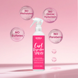 Spray démêlant pour cheveux bouclés 200 <span class=keywords><strong>ml</strong></span> avec étiquette personnalisée, spray pour cheveux bouclés pour la définition, spray hydratant profond pour cheveux pour des boucles lisses et hydratées - Product Image 1