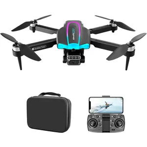 Professional 22 mins flight time dual camera gimbal drone Quadcopter long range gps fpv mini drones with 4k hd camera