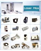 Découpeuse de tuyaux pneumatique CNC haute vitesse Laser Max 3D pour découpe de profilés en acier avec laser à fibre, machine de découpe de métaux compatible AI/BMP