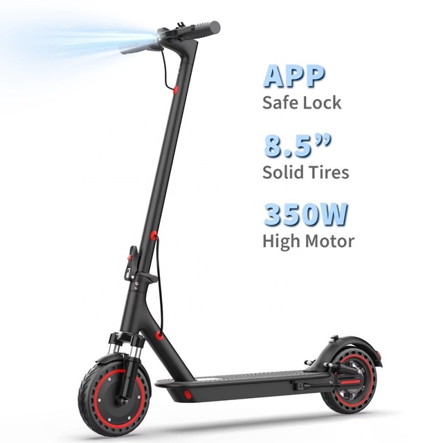 Factory Direct Sale 350W 8.5-inch Fast-folding Adult Electric Scooter Foldable Mini Electric Motorized Scooter.