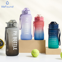 Offre Spéciale étanche et sans Bpa pour bouteille d'eau de marqueur de temps motivationnel en plastique Offi
