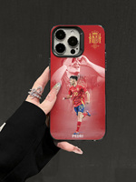 Coque de téléphone Rea Gradient pour joueur de football espagnol pour iPhone 16/15/14/13/12 Pro Max, coque transparente antichoc, coque de téléphone personnalisée imprimée