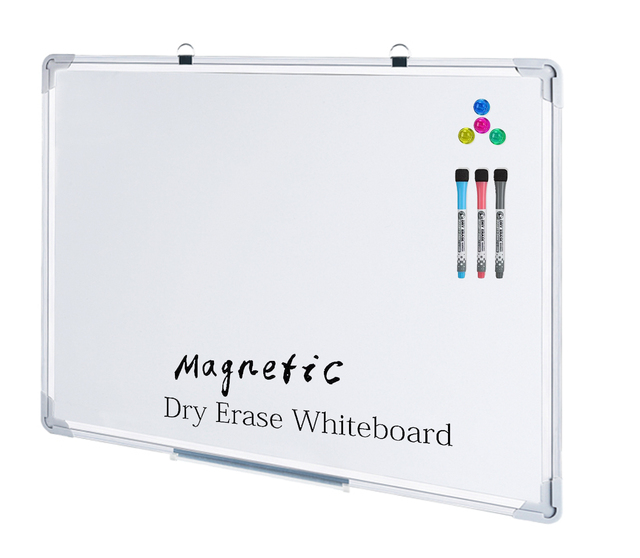 High Quality Erasable Whiteboard Durable Aluminum Framed Magnetic Dry Erase White Board for Office Classroom