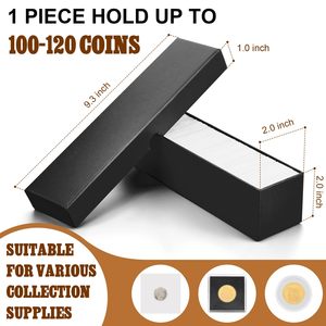 Nouvelle arrivée, boîte d'emballage cadeau en carton noir de haute qualité avec base et couvercle pour l'emballage de stylos de bonne qualité, rangement de colliers - Product Image 3