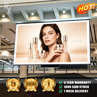 Layar Video LED Indoor Full Color RX P1.25P1.53P1.86P2.5 HDR10+ dengan Refresh Rate 3840Hz untuk Home Theatre dan Periklanan, Garansi 5 Tahun