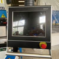 Machine de pliage CNC hydraulique WE67K-130/4000 pour plaques en aluminium, acier inoxydable, galvanisé, PVC avec pompe et roulement