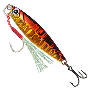 Señuelo de jigging de plomo 120g con acción estable de vibración y destello para lubina, pargo, caballa, cebo de fondo para pesca en agua salada/oceánica - Product Image 4