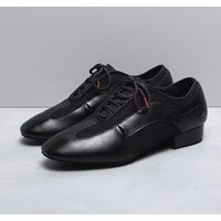 Chaussures de danse moderne pour hommes, souples et confortables, chaussures de sport Tango/Flamenco avec doublure en PU, chaussures d'entraînement pour équipe