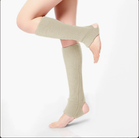 En gros : Chauffe-jambes de ballet en tricot doux et extensible pour filles et femmes, accessoires de danse pour l'entraînement et la performance