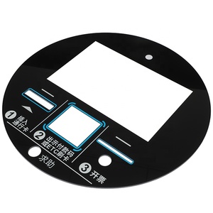 3Mm Tùy Chỉnh Vòng Hình Dạng Điều Khiển Thông Minh Điện Nóng Điện Tử Glass Bảng Điều Chỉnh Bìa Cho Ngành Công Nghiệp Chuyên Nghiệp Máy Thiết Bị - Product Image 2