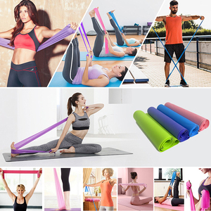 Bandas Elásticas de Látex para Ejercicio Profesional en Casa, Impermeables y Portátiles para Entrenamiento de Brazos, Piernas y Glúteos, y Estiramiento - Product Image 3