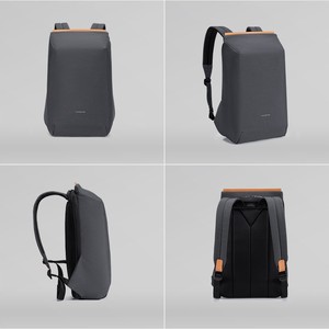 Kingsons Business Backpack Dark Gray 15.6 Inch <b>Laptop</b> <b>Bag</b> Anti Theft With Usb Charging Port For Travel And <b>Work</b> - Product Image 3