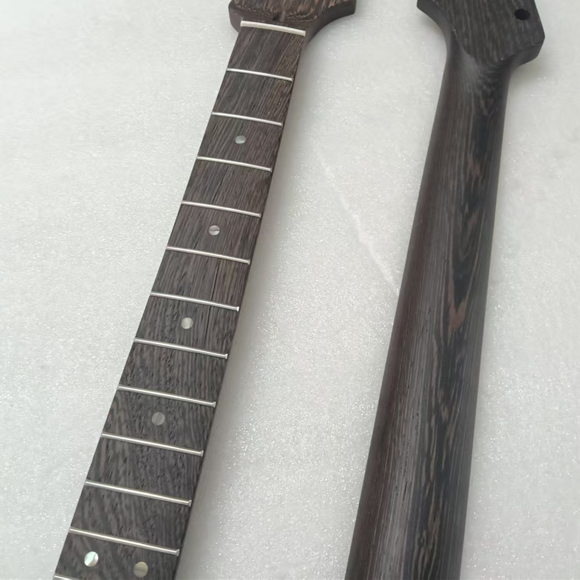 Wenge ST Neck 22 Frets Chicken-wing Wood Electric Guitar Neck